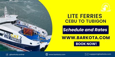 tubigon to cebu ferry schedule|Lite Ferries Tubigon to Cebu Schedule, Fare Rates 2024.